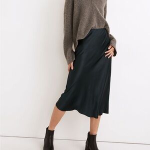 Madewell Satin Skirt